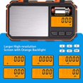 thumbnail image 4 of Escala de precisión. 200g/0,01g 50g Peso de calibración. Precision Balance 0,01g Escala de bolsillo con pantalla LCD. Con función de tare. Acero inoxidable (ba Feliz Sencillez, 4 of 5