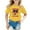 1#Yellow, variant on Byoo Toddler Girls T-Shirt Casual Graphic Tee Comfortable Short Sleeve Crew Neck T Shirt