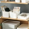 thumbnail image 3 of Bewildely Caja de almacenamiento de escritorio para el hogar, cocina, organizador de cosméticos, artículos diversos, contenedores de alimentos, Almacenamiento y organización del hogar Angosto, 3 of 6