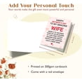 thumbnail image 5 of Mothers Day Card for Wife from Husband - Happy Mother's Day Cards to Wife - Romantic Card for Her from Husband - 5.3''x 8.0'' Funny Thank You Greeting Card with Red Envelope, 5 of 7