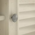 thumbnail image 6 of Bush Furniture L-shaped Desk with Hutch and Storage Cabinet Antique White Pewter Finish, 6 of 7