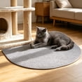 thumbnail image 4 of Tapis de Porte Demi-Rond Tapis d'Entrée Antidérapant Collecteur de Saleté Tapis de Sol Imperméable Durable Intérieur Extérieur Tapis de Bienvenue pour Porte d'Entrée Porche Patio Garage Usage Domestique Nettoyage Facile Tapis Antidérapant, 4 of 6