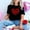 #01 Black, variant on Women's Valentines Shirts Summer Plus Size Tops Cute Heart Printed Short Sleeve T-Shirts Casual Crewneck Blouses Pullover