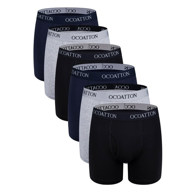 OCOATTON Mens Underwear 4XL LogoPrint Boxer Brief 4XL