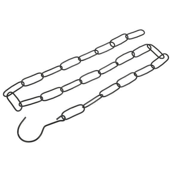 FRCOLOR Iron Chain Clothes Display Chain Heavy-duty Hanging Chain with Hook Decorative Clothes Hanging Chain for Retail Shop Market Display