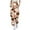 Beige, variant on Bmisegm Stylish Women's Casual Pants with Halloween Cartoon Print for Everyday Wear Orange M