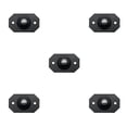 thumbnail image 2 of Matsuzay Rueda autoadhesiva Rotación de 360 grados Caja de almacenamiento de polea adhesiva de plástico Ruedas Rodillo de bajo ruido Type2 NO2, 2 of 6