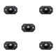 thumbnail image 1 of Billuyoard Rueda autoadhesiva Ruedas de polea universales adhesivas de 360 grados Accesorios de casa de rodillos portátiles Cuenta de Type2 NO2, 1 of 6