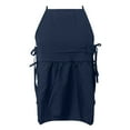 thumbnail image 4 of Glisme Tank Tops For Women Strappy Casual Summer With Tie Detail Solid Color Basic Versatile For Daily Wear Vacation Outfit Softness Navy Top, 4 of 5