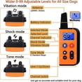 thumbnail image 2 of 2022 nuevo modelo privado Control remoto entrenador de perros pararrayos automático carga impermeable 300m pararrayos descarga eléctrica cuello, 2 of 5