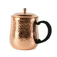 thumbnail image 5 of TISHITA Copper Mug Moscow Mules Mug 500ml Tea Accessories Tea Mug s Cup Copper Cup with Handle for Home Bar Coffee Shop Parties B, 5 of 8