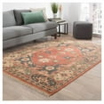 thumbnail image 5 of Artemis by Jaipur Living Azra HandKnotted Floral Red Black Area Rug 9'X12', 5 of 5