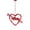 AA, variant on Valentines Day Lights - Dienrx Valentines Day Window Lights Decorations with Timer, Battery Powered Hanging Red Lighted Heart Shaped Silhouette Sucker Led Lamp for Fireplace Indoor Home Decor