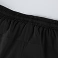 thumbnail image 5 of Zimjoy Athletic Pants for Men Casual Stretch Quick Dry Tapered Joggers Elastic Drawstring Active Pants for Workout, Running, Black L, 5 of 6