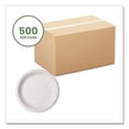 thumbnail image 4 of 9 in. Diameter Nourish Molded Compostable Fiber Plate Tableware - White (500/Carton), 4 of 4