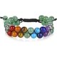 thumbnail image 1 of Pulsera de cuentas de chakras, pulsera de cristal curativa de los 7 chakras, pulsera de cuentas de piedra de yoga, pulsera de meditación, relajación y ansiedad., 1 of 5