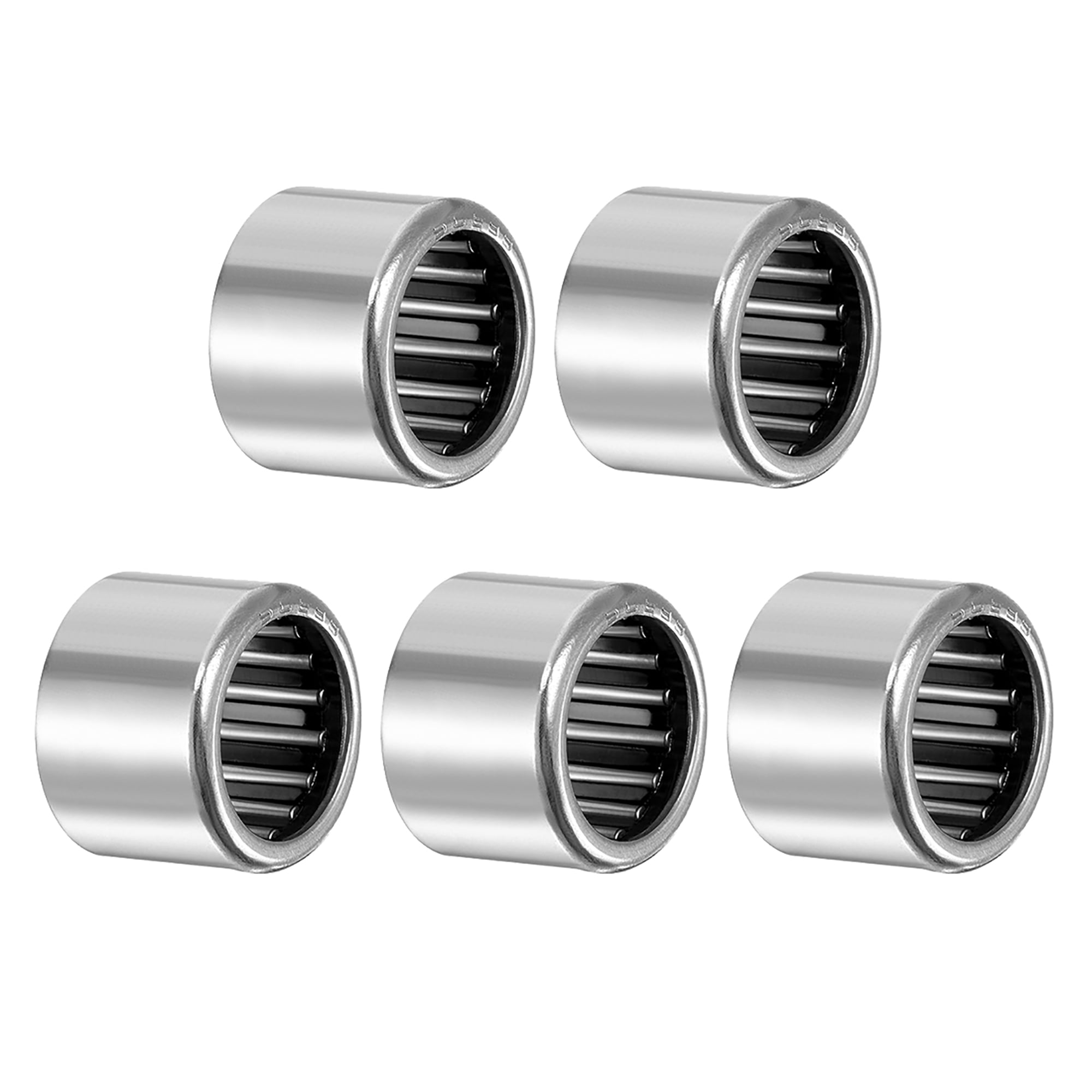 Drawn Cup Open End 9/16 Bore 3/4 OD 9/16 Width uxcell SCE99 Needle Roller Bearings 