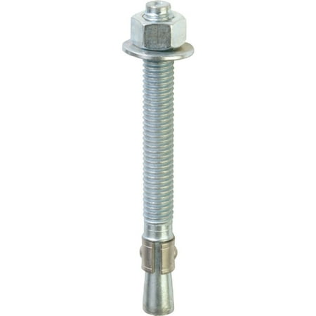 

2PK Red Head 3/8 In. x 3-3/4 In. Zinc Wedge Anchor Bolt