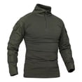 thumbnail image 1 of Camisa De Combate Para Hombre Con Uniforme Táctico Militar, 1 of 7