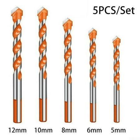 

Multi-function Carbide Tile Drill Bits For Ceramic Glass Wall Drilling 5-12mm