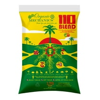 Organic Mechanics 110 Blend Organic Potting Soil – 1.76 Cu Ft – Peat-Free Mix with Biochar, Coco Coir, Perlite, Compost for Indoor Plants, Outdoor Gardens, Containers
