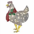 thumbnail image 2 of Rooster Decoration Garden With Lights Statue Outdoor Chicken Sculpture Yard Art Decoration 1pcs_Gift, 2 of 2