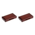 thumbnail image 1 of maskred Portable Oboe Reed Case Secure And Stylish Holder With Soft Lining Wooden Box Impact-resistant Type1 2Set, 1 of 6