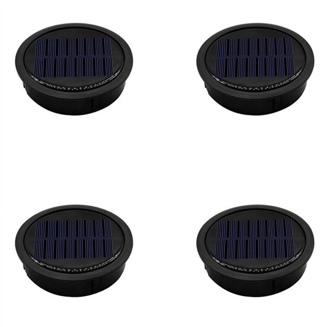 Paquete de 4 luces solares grandes NQ de repuesto para linternas colgantes exteriores