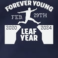 thumbnail image 3 of CafePress - Forever Young Feb 29Th Leap Year Long Sleeve T Shirt - Womens Hooded Shirt, 3 of 3