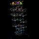 thumbnail image 2 of Tira de adorno de planta de Coral, decoración Artificial de silicona con efecto brillante para pecera, paisaje de acuario, 2 of 5