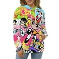 thumbnail image 4 of The Powerpuff Girls Unisex Sweatshirts Loose Pullover Sweater Hooded Hoodie 3D Printing Jacket Winter Fall Clothes 6XL, 4 of 7