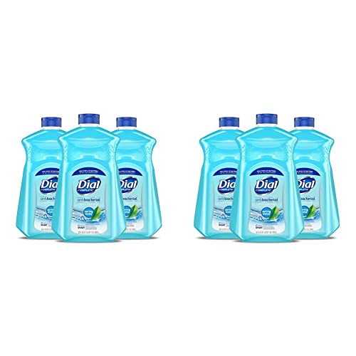 Dial Complete Antibacterial Liquid Hand Soap Refill, Spring Water, 52