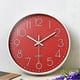 thumbnail image 2 of Reloj de pared moderno de 12 pulgadas, funciona con pilas, silencioso, de cuarzo, fácil de leer, digital., 2 of 5