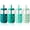 Green, variant on Mrsdry Glass Cups with Silicone Lids and Straws (4 Pcs), 16oz Drinking Glasses Set with Silicone Sleeves for Coffee Bar Accessories Iced Coffee Cups with Lids, Glass Tumbler Reusable for Gifts