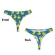 thumbnail image 3 of Balery Rubber Duck Tangas de Algodón para Mujer con Estampado – Ropa Interior Sexy, Transpirable, G-string-Large, 3 of 6