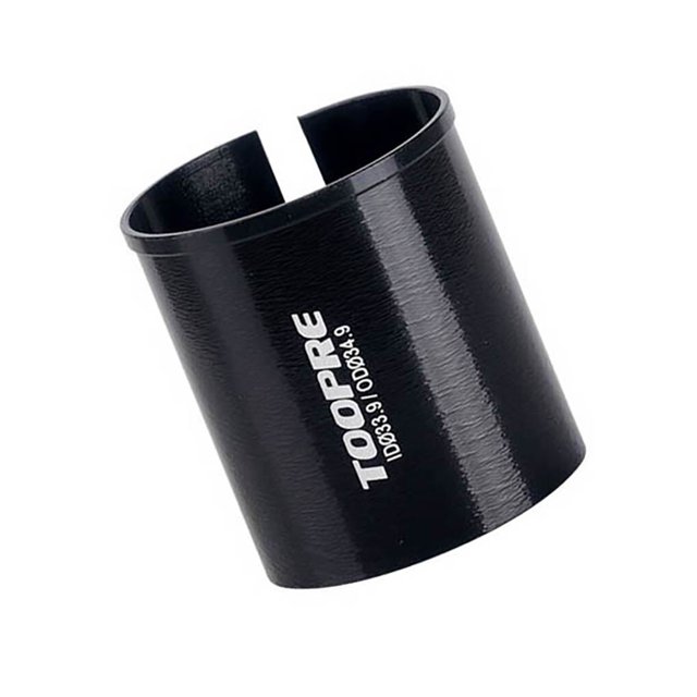 Advancent Funda de tubo de cuña para tija de sillín, adaptador convertidor de tubo de sillín de bicicleta de aluminio, reductor de tija de Ciclismo 33.9 a 34.9