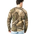 thumbnail image 5 of Realtree Men's Long Sleeve Camo Hunting Bamboo Shirt, Realtree APX, Sizes S-5XL, 5 of 7