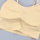 thumbnail image 5 of Top de tubo sin costuras con almohadilla para el pecho, chaleco, ropa interior sin costuras que envuelve el pecho, hermoso sujetador con tirantes ajustables en la espalda, 5 of 6