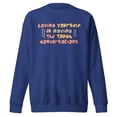 thumbnail image 4 of Mind Language Loving Yourself Is Having The Tough Conversations Mental Health Sweatshirt, 4 of 7