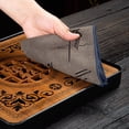 thumbnail image 4 of Tea Cloth Water Absorbent Easy to Use Cotton Flax Comfortable Touch Tea Napkin for Home, 4 of 10