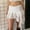 White, variant on Women’s Irregular Chic Lace Skirt Asymmetrical Short Skirt (White S)