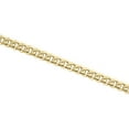 thumbnail image 4 of Mens Real 10K Yellow Gold Super Solid Miami Cuban Link Chain 4mm Necklace 20", 4 of 7
