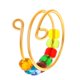 thumbnail image 1 of Anillo ajustable, anillo de cuentas giratorias ansiolíticas arcoíris, 1 of 5