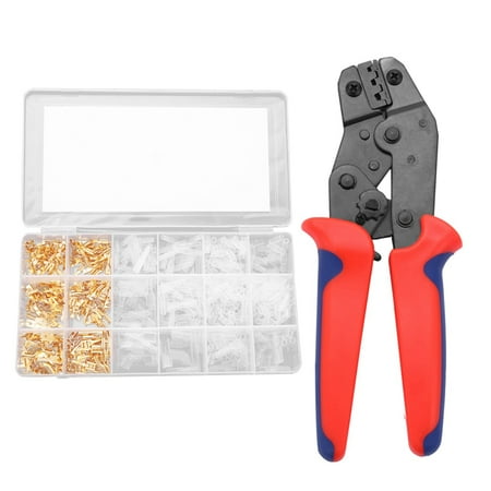 

Terminals Crimping Tool Kit Spade Crimper Self-Adjusting Automatic Ratcheting Wire Terminals Crimping Tool Of Awg26-16