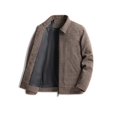 thumbnail image 4 of New autumn and winter woolen coat for men, light business style，Autumn and winter long-sleeved casual jacket for men, 4 of 5