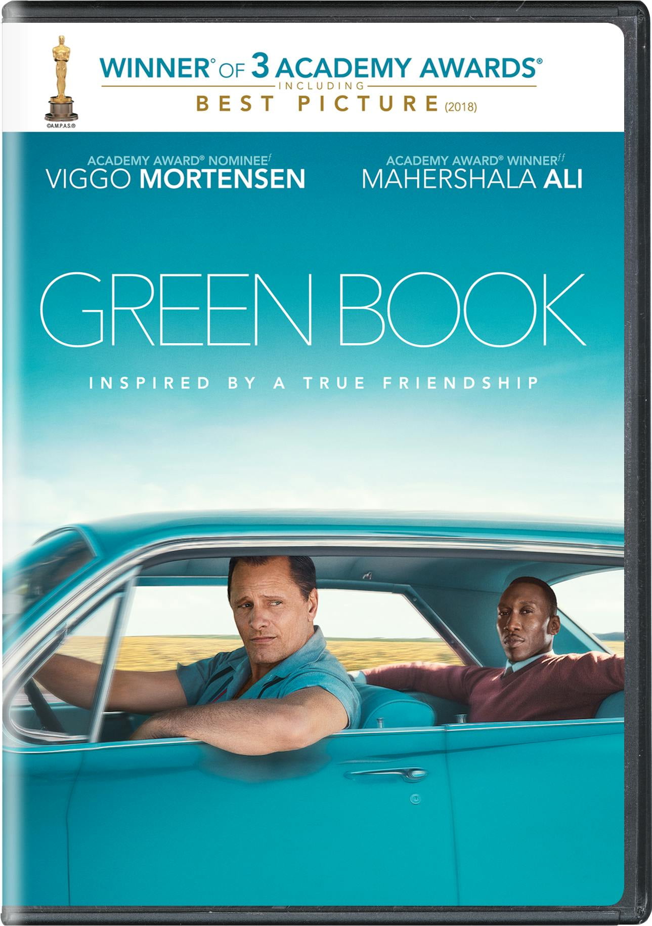 Green Book Movie - (Blu-ray + DVD + Digital Copy) - Walmart.com