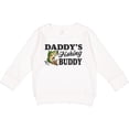 thumbnail image 2 of Inktastic Daddy's Fishing Buddy Toddler Sweatshirt, 2 of 4