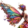 thumbnail image 6 of Butterfly Fairys Statue Figurines Sculpture Home Decors Tabletop Centerpieces Collectible Decorative Figurines, 6 of 9