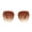 Brown, variant on Classic Universal Optical Glasses Anti Fatigue Coated Lens Flexible Durable Frame All Face Shapes Friendly Unisex Daily Wearing Eyeglasses