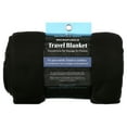 thumbnail image 2 of World's Best Blanket Black Solid Fleece Throw, 60" x 50", Lightweight Washable, 2 of 7